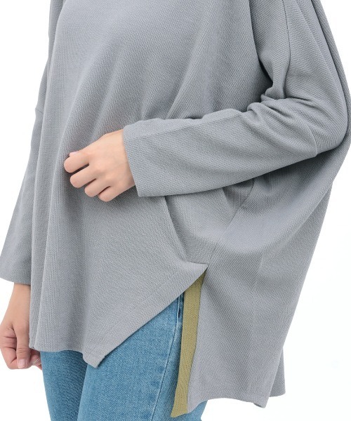 チチカカ（チチカカ）の「サカリバ肩チロリードルマンチュニック（チュニック・レディース・ブラック/グレー/グリーン/アイボリー・FREE）」の14枚目の写真