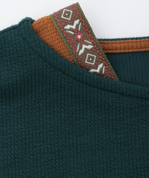 チチカカ（チチカカ）の「サカリバ肩チロリードルマンチュニック（チュニック・レディース・ブラック/グレー/グリーン/アイボリー・FREE）」の17枚目の写真