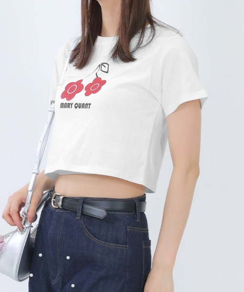 デイジーチェリー Tシャツ（Tシャツ/カットソー）｜MARY QUANT