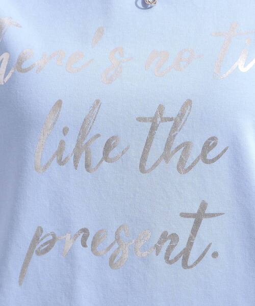 SHOO・LA・RUE(シューラルー)の「【S-LL/ひんやり/UV】選べる6柄でそれぞれ欲しくなる プリントTシャツ(Tシャツ/カットソー・レディース・ホワイト/チャコールグレー/ライトブルー/ベージュ/ネイビー/キャメル/イエロー系その他/ホワイト系1/ホワイト系2/ブラウン系/グリーン系/レッド系・01/02/03/04)」の20枚目の写真