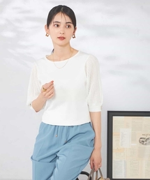 プリーツ」に該当するニット/セーター（接触冷感）ファッション