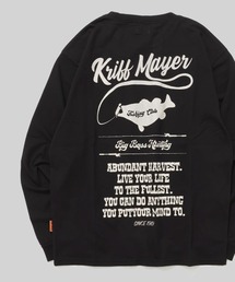 KRIFF MAYER | 【コットン100％ボディ】外遊びイラストロンT(釣り)(Tシャツ/カットソー)