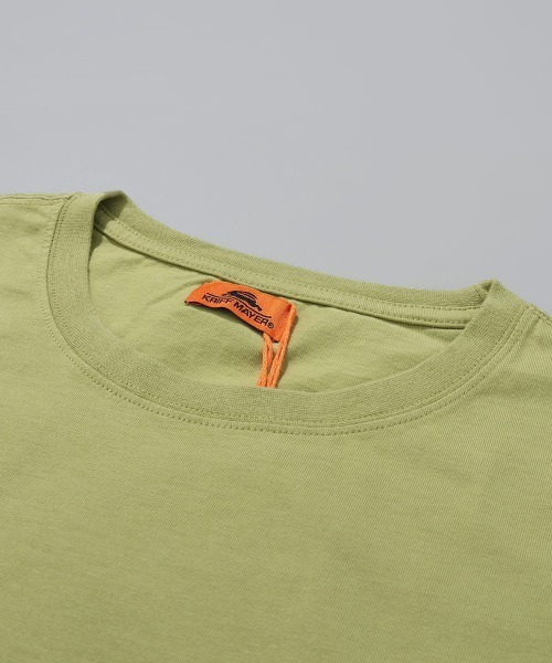 KRIFF MAYER（クリフメイヤー）の「【コットン100％ボディ】外遊びイラストロンT(釣り)（Tシャツ/カットソー・メンズ・ライトグリーン/オレンジ/オフホワイト/グレー/ブルー/ブラック・MEDIUM/LARGE/X-LARGE）」の18枚目の写真