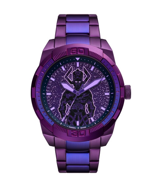 FOSSIL(tHbV)̃tHbV | }[x Marvel x Fossil t@^XeBbN4 MN^X  rv Y AiO XeX LE1211SET(AiOrv)