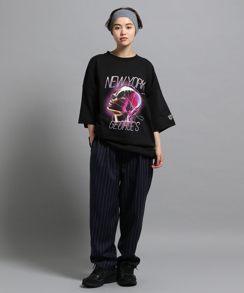GEORGE'S(ジョージズ)の「メタルシティTシャツ(Tシャツ/カットソー・メンズ・ブラック系1/ブラック系3/ブラック系2・MEDIUM/LARGE)」の11枚目の写真