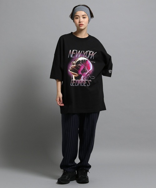 GEORGE'S(ジョージズ)の「メタルシティTシャツ(Tシャツ/カットソー・メンズ・ブラック系1/ブラック系3/ブラック系2・MEDIUM/LARGE)」の9枚目の写真