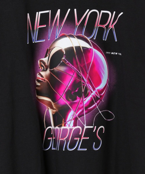 GEORGE'S(ジョージズ)の「メタルシティTシャツ(Tシャツ/カットソー・メンズ・ブラック系1/ブラック系3/ブラック系2・MEDIUM/LARGE)」の13枚目の写真