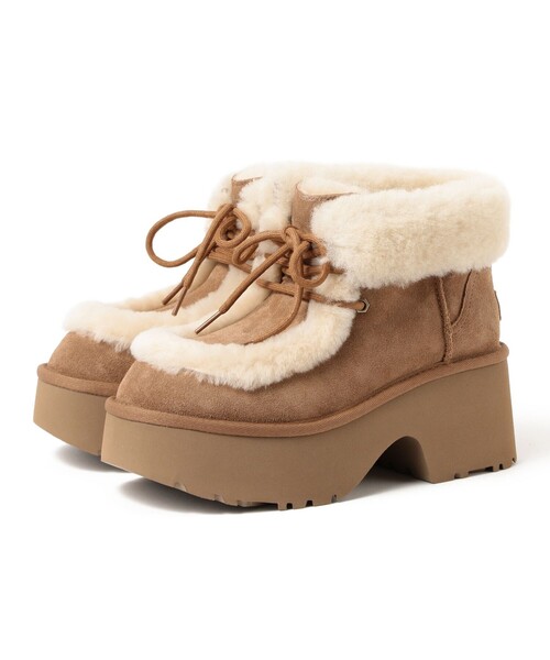 UGG(アグ)の「UGG(R) / ESMEE LACE UP(ブーツ・レディース・ブラウン系その他3・7/8/6)」の4枚目の写真