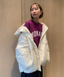 emmy ダウンストーンブルゾン　ホワイト セール/ブランド古着】emmi｜エミのダウンジャケット/コート（ホワイト