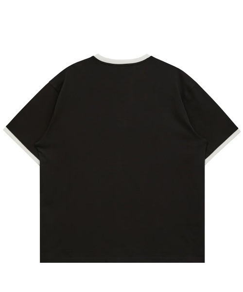 tシャツ A'GEM/9 × .kom 「WaiKei/ワイケイ」マルチーズアーカイブリンガーハーフスリーブTシャツ レディース メンズ A'GEM/9 × .kom 『WaiKei/ワイケイ』マルチーズアーカイブ