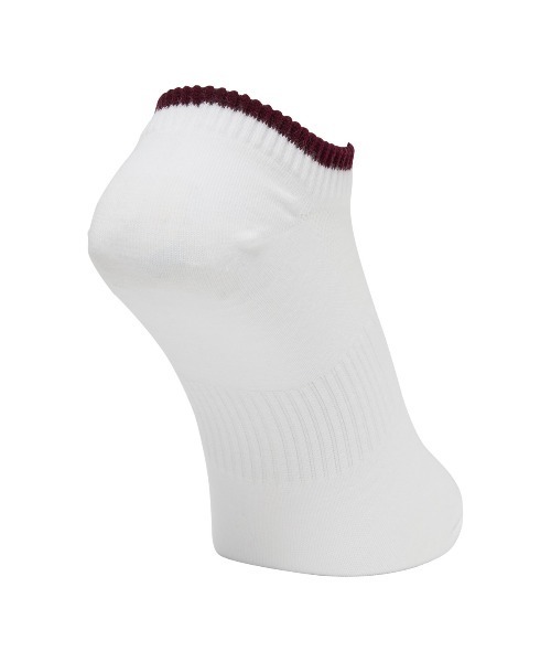le coq sportif（ルコックスポルティフ）の「3Pソックス(ショート丈)【返品不可商品】（ソックス/靴下・メンズ・ホワイト・25-27/22-24）」の3枚目の写真