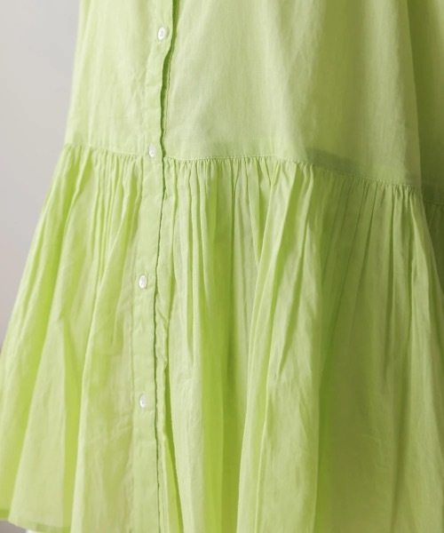 Bou Jeloud（ブージュルード）の「ボイルバンドカラーブラウス（シャツ/ブラウス・レディース・ブラック/イエロー・38）」の14枚目の写真