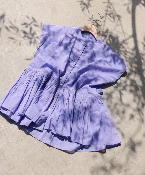 Bou Jeloud（ブージュルード）の「ボイルバンドカラーブラウス（シャツ/ブラウス・レディース・ブラック/イエロー・38）」の16枚目の写真