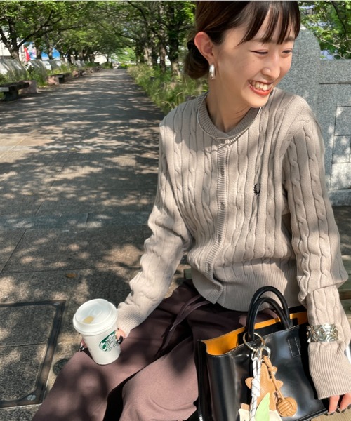 FRED PERRY フレッドペリー ニットカーディガン FRED PERRY ニット セーター 「FRED PERRY/フレッドペリー