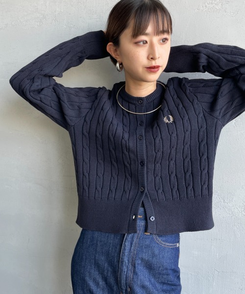 FRED PERRY フレッドペリー ニットカーディガン FRED PERRY ニット セーター 「FRED PERRY/フレッドペリー