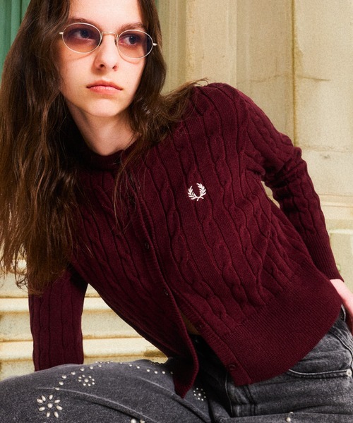 FRED PERRY フレッドペリー ニットカーディガン FRED PERRY ニット セーター 「FRED PERRY/フレッドペリー