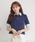 Ambre NeigeiAul[Wj́ustripe shirt docking polo tops / XgCvVchbLO|gbvXi|VcjvblCr[