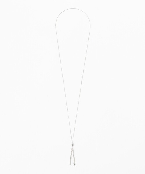 B:MING by BEAMS（ビーミングバイビームス）の「ツインバー ネックレス（ネックレス・レディース・ゴールド/シルバー・ONE SIZE）」の3枚目の写真