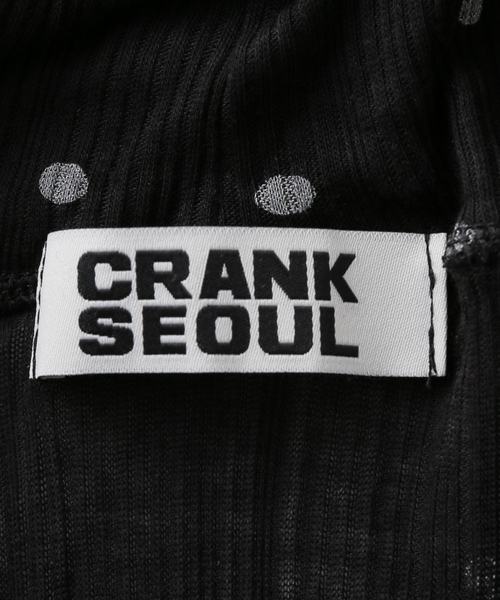 U by SPICK&SPAN(ユーバイスピックアンドスパン)の「CRANK/クランク DOT FRILL SHEER HOOD CARDIGAN(カーディガン/ボレロ・レディース・ライトグレー/ブラック・FREE)」の10枚目の写真