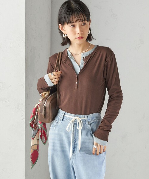 S.E.A.F. ヘンリーネック フライスロングスリーブ 世田谷ベースS.E.A.F. ヘンリーネック フライスロングスリーブ 新品M