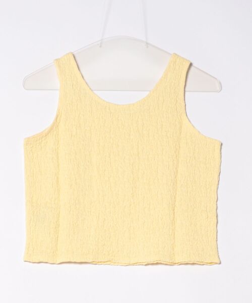 archives（アルシーヴ）の「カットＪＱタンク（タンクトップ・レディース・アイボリー/イエロー/ブラック・MEDIUM）」の6枚目の写真