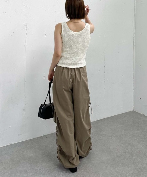 archives（アルシーヴ）の「カットＪＱタンク（タンクトップ・レディース・アイボリー/イエロー/ブラック・MEDIUM）」の22枚目の写真