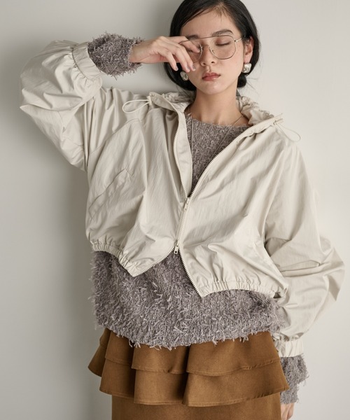 Stakes are highredfive ブラウンオリーブナイロンジャケット Stakes are highredfive ブラウンオリーブナイロンジャケット