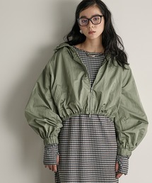 ナイロンジャケット（グリーン・カーキ/緑色系）ファッション