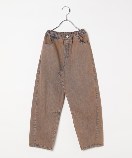 BAYFLOW（ベイフロー）の「[存在感抜群!主役級!!]オーバーダイデニム(KIDS)（デニムパンツ・キッズ・オレンジ/イエロー・110cm/120cm/130cm/140cm/150cm）」の7枚目の写真