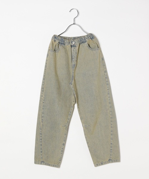 BAYFLOW（ベイフロー）の「[存在感抜群!主役級!!]オーバーダイデニム(KIDS)（デニムパンツ・キッズ・オレンジ/イエロー・110cm/120cm/130cm/140cm/150cm）」の8枚目の写真