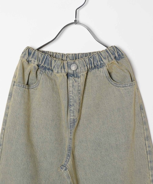 BAYFLOW（ベイフロー）の「[存在感抜群!主役級!!]オーバーダイデニム(KIDS)（デニムパンツ・キッズ・オレンジ/イエロー・110cm/120cm/130cm/140cm/150cm）」の10枚目の写真