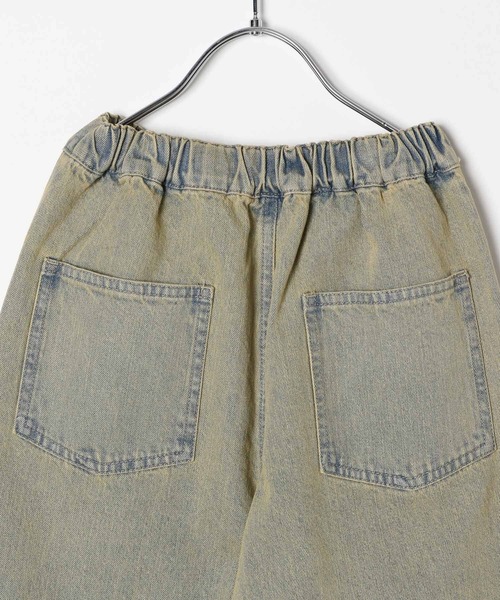 BAYFLOW（ベイフロー）の「[存在感抜群!主役級!!]オーバーダイデニム(KIDS)（デニムパンツ・キッズ・オレンジ/イエロー・110cm/120cm/130cm/140cm/150cm）」の14枚目の写真