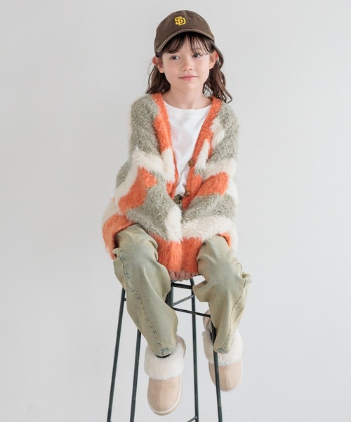 BAYFLOW（ベイフロー）の「[存在感抜群!主役級!!]オーバーダイデニム(KIDS)（デニムパンツ・キッズ・オレンジ/イエロー・110cm/120cm/130cm/140cm/150cm）」の21枚目の写真