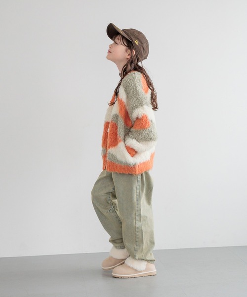 BAYFLOW（ベイフロー）の「[存在感抜群!主役級!!]オーバーダイデニム(KIDS)（デニムパンツ・キッズ・オレンジ/イエロー・110cm/120cm/130cm/140cm/150cm）」の22枚目の写真