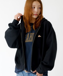 【KELTY/ケルティ】ミニロゴクロップドジップパーカー / フーディ