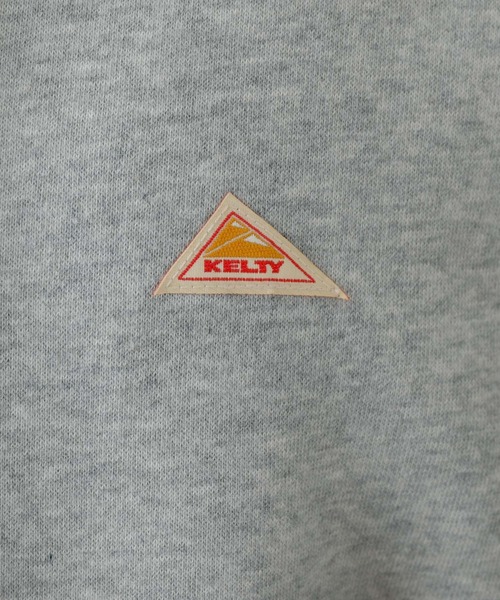 KELTY(ケルティ)の「【KELTY/ケルティ】ミニロゴクロップドジップパーカー / フーディ(パーカー・レディース・グレー/ブラック・フリー)」の6枚目の写真