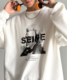 Classical Origin(�N���V�J���I���W��)�́yClassical Origin�z�ё��无�N�уX�E�F�b�g�^Face Art Fleece Sweatshirt(�X�E�F�b�g)