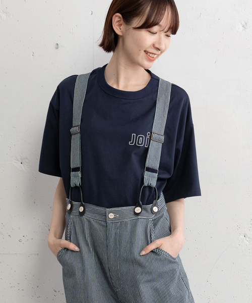 POU DOU DOU（プードゥドゥ）の「サスペンダー付きストレートパンツ（その他パンツ・レディース・ネイビー/ブラック/ベージュ・M）」の14枚目の写真