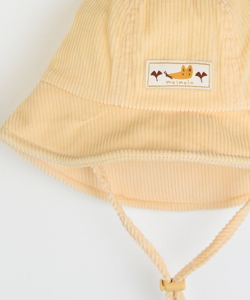 moimoln（モイモルン）の「フォックスバケットハット（ハット・キッズ・ライトイエロー・48cm/50cm/52cm）」の5枚目の写真