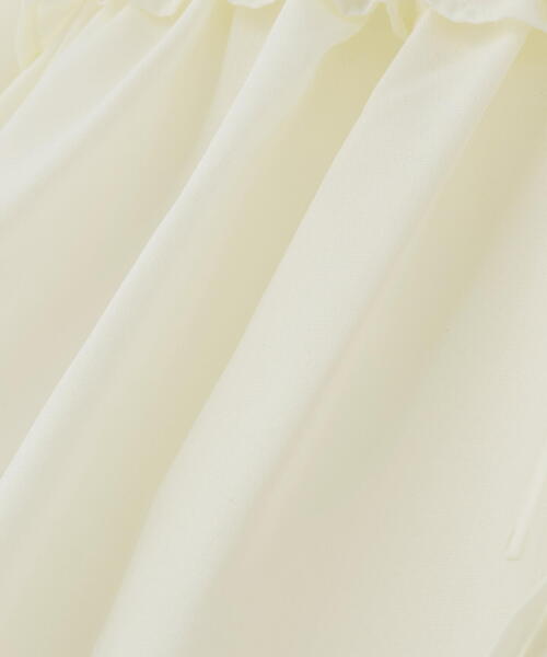 NATURAL BEAUTY BASIC（ナチュラルビューティーベーシック）の「◇Ｖネックシャーリングペプラムブラウス（シャツ/ブラウス・レディース・ダークブラウン/オフホワイト・SMALL/MEDIUM）」の9枚目の写真