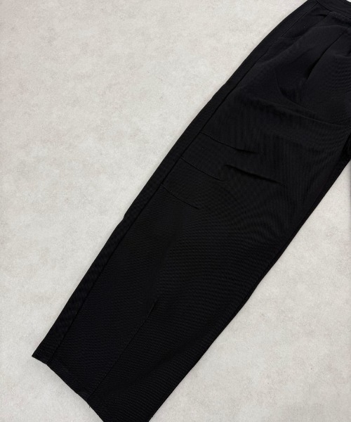 Never mind the XU / Chikashitsu+（ネバーマインド ザ エックスユー / チカシツプラス）の「【Nerd out XU】waist scarf denim wide pants / 【ナードアウトエックスユー】ウエストスカーフワイドデニムパンツ（デニムパンツ・メンズ・ブラック・M）」の17枚目の写真