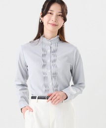 TOKYO SHIRTS | COFREX  ひねりピンタックブラウス 長袖 レディースデザインシャツ(シャツ/ブラウス)