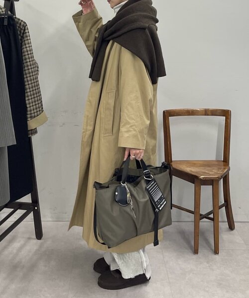 インフルエンサーouchi企画》アジャスタートートバッグ横型（トート