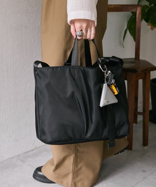 ear PAPILLONNER ouchi企画　アジャスタートートバッグ　横型 12月19日～再販決定！《インフルエンサーouchi企画》アジャスター