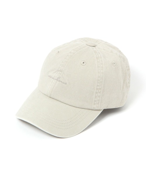 GLOBAL WORK(グローバルワーク)の「UVカットピグメントCAP/577536(キャップ・レディース・レッド/ネイビー/アイボリー/ブラック・FREE)」の2枚目の写真