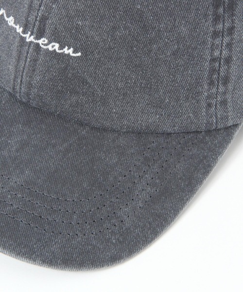 GLOBAL WORK(グローバルワーク)の「UVカットピグメントCAP/577536(キャップ・レディース・レッド/ネイビー/アイボリー/ブラック・FREE)」の9枚目の写真