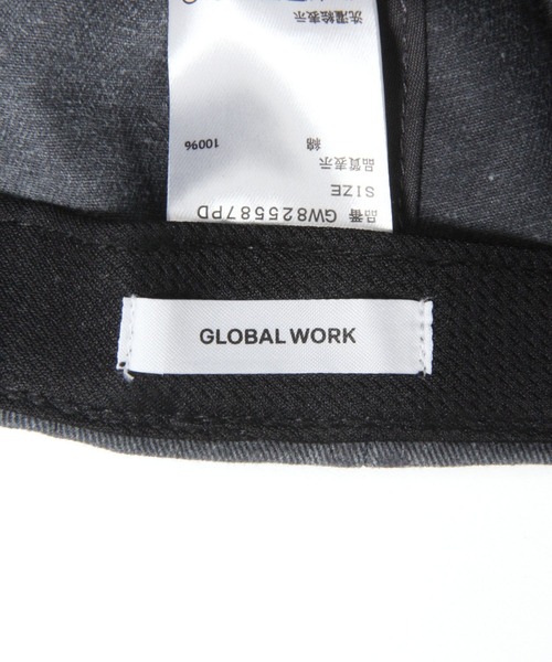GLOBAL WORK(グローバルワーク)の「UVカットピグメントCAP/577536(キャップ・レディース・レッド/ネイビー/アイボリー/ブラック・FREE)」の13枚目の写真