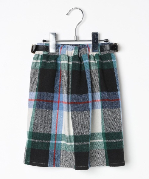FOUND GOOD（ファウンドグッド）の「G/チェックキルトスカート（スカート・キッズ・レッド系/グリーン・140cm/130cm/150cm/120cm）」の14枚目の写真