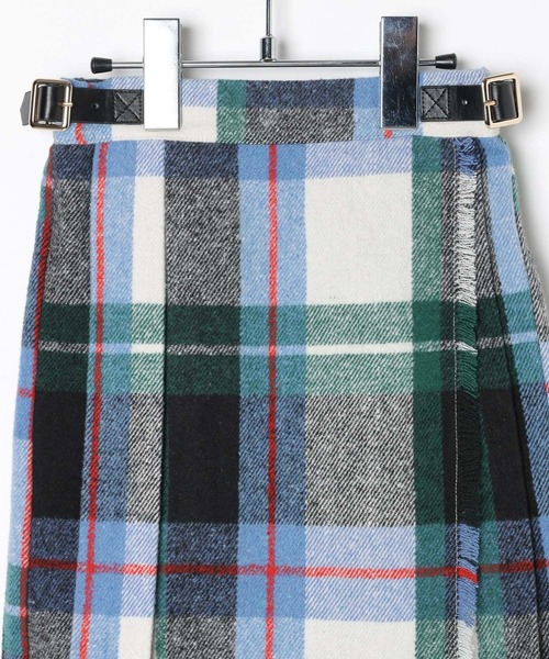 FOUND GOOD（ファウンドグッド）の「G/チェックキルトスカート（スカート・キッズ・レッド系/グリーン・140cm/130cm/150cm/120cm）」の15枚目の写真