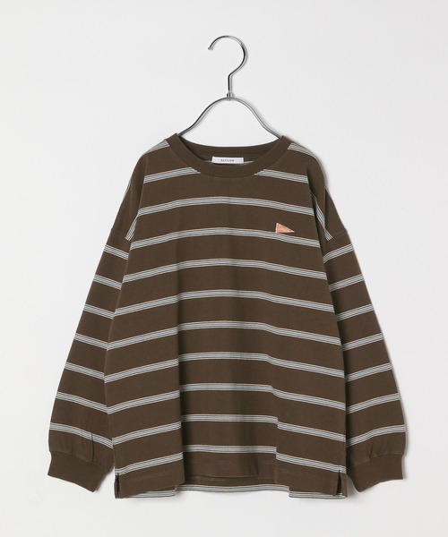 BAYFLOW（ベイフロー）の「[トレンドのワイドシルエット♪]SNOWボーダーTシャツ(KIDS)（Tシャツ/カットソー・キッズ・オフホワイト/ブラウン/チャコール・110cm/150cm/120cm/130cm/140cm）」の17枚目の写真